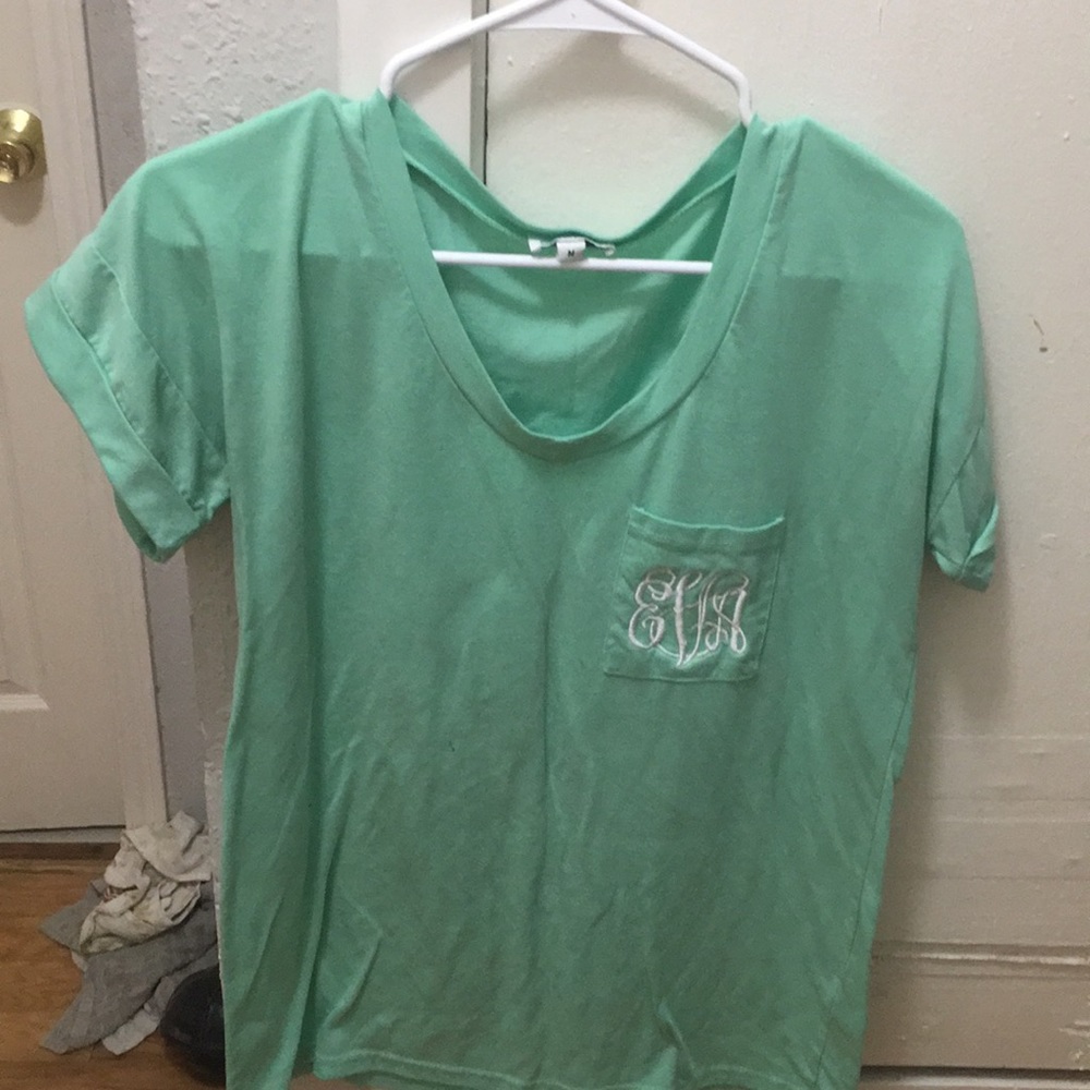 Blue t-shirt size Medium women’s Love written on the back